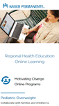 Mobile Screenshot of kphealtheducation.org